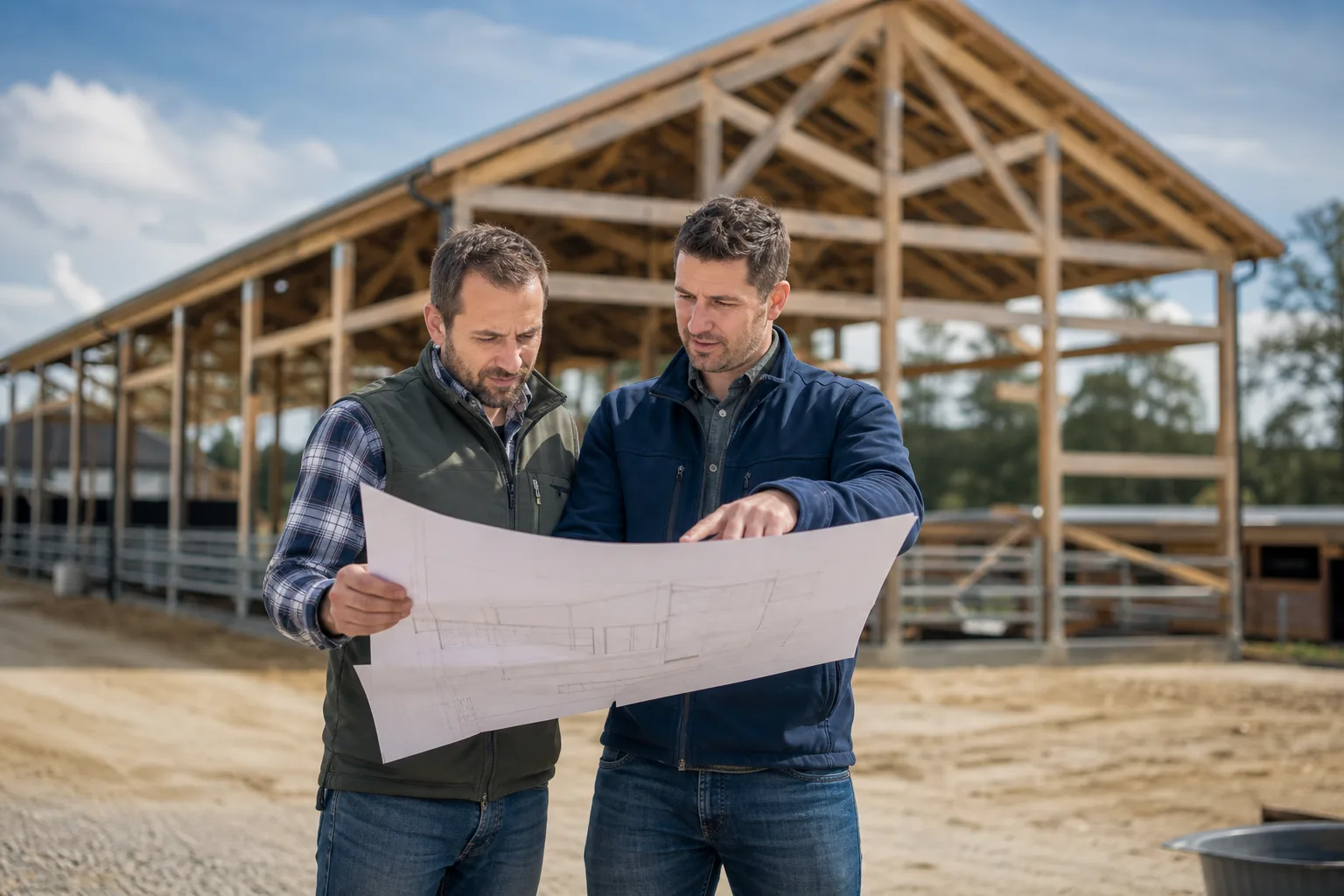 Barn Construction intake preview