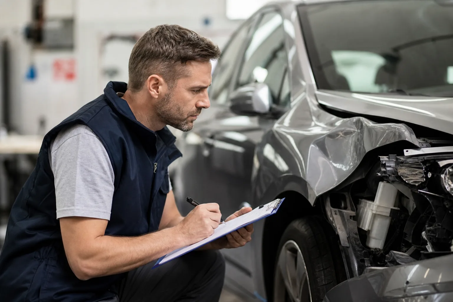 Insurance Repair Estimate intake preview