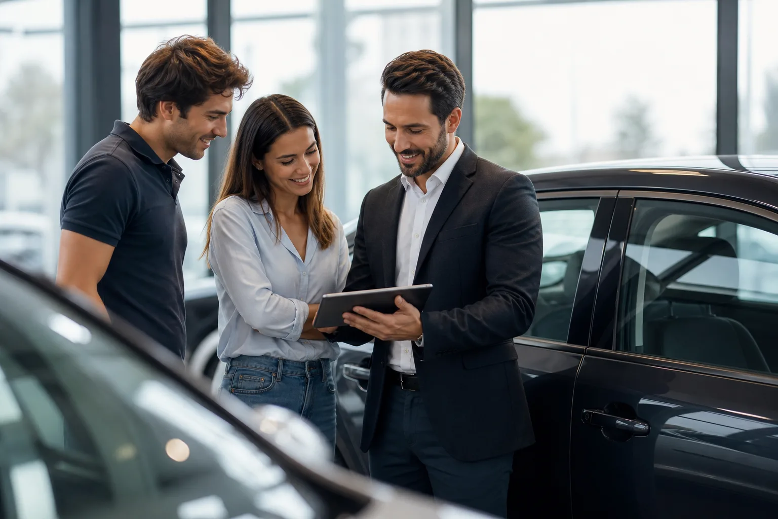 Lease a Vehicle intake preview