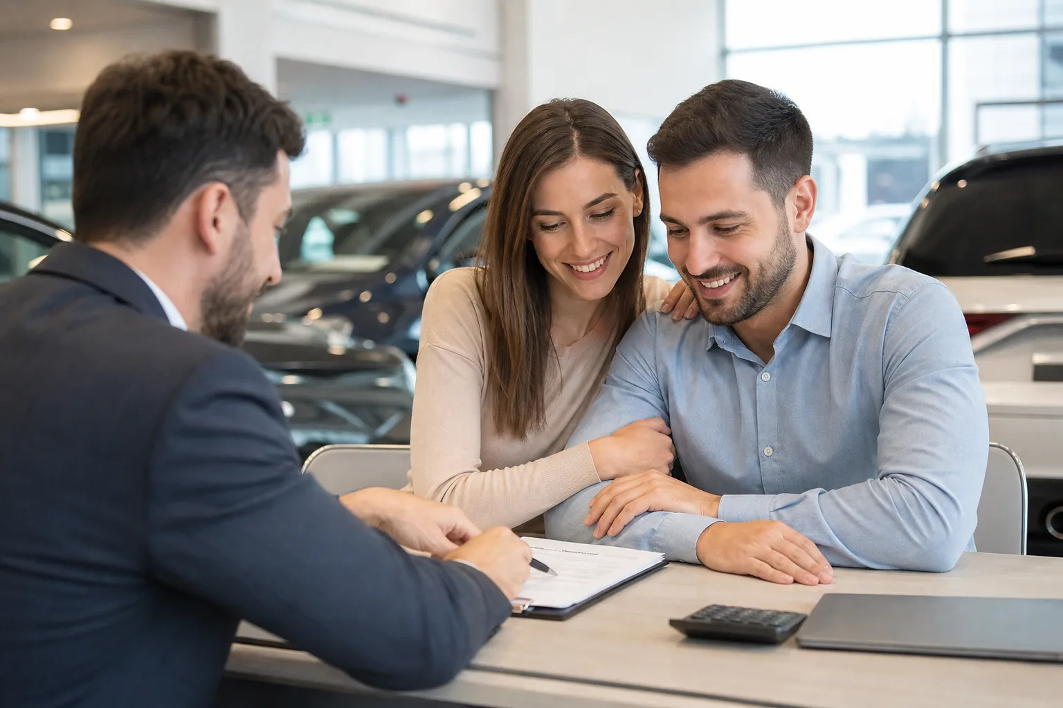 Vehicle Financing intake preview