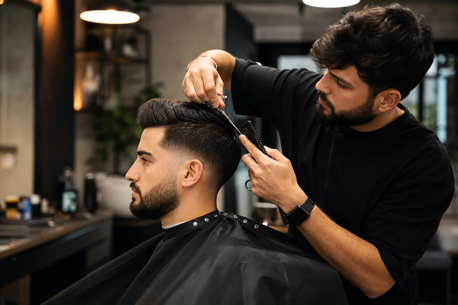 Barbering intake for Beauty and Wellness