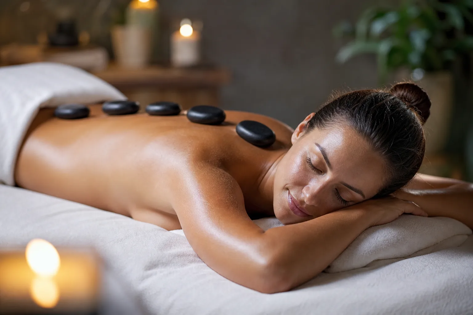 Hot Stone Massage intake preview