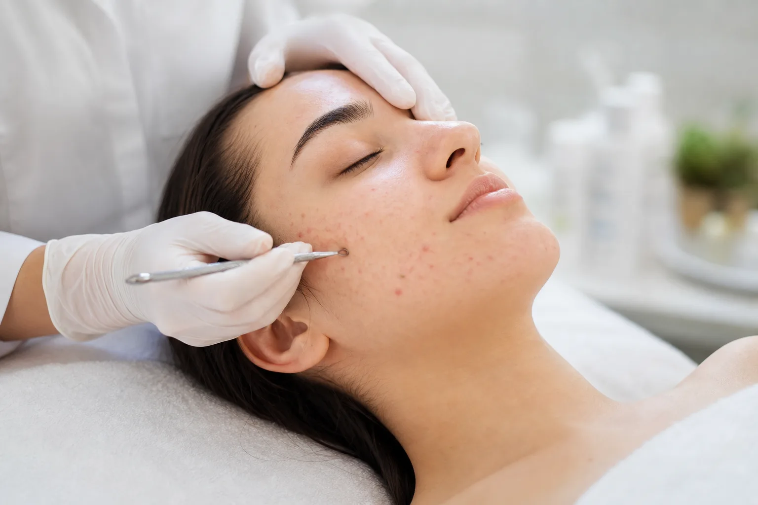 Acne Facial intake preview