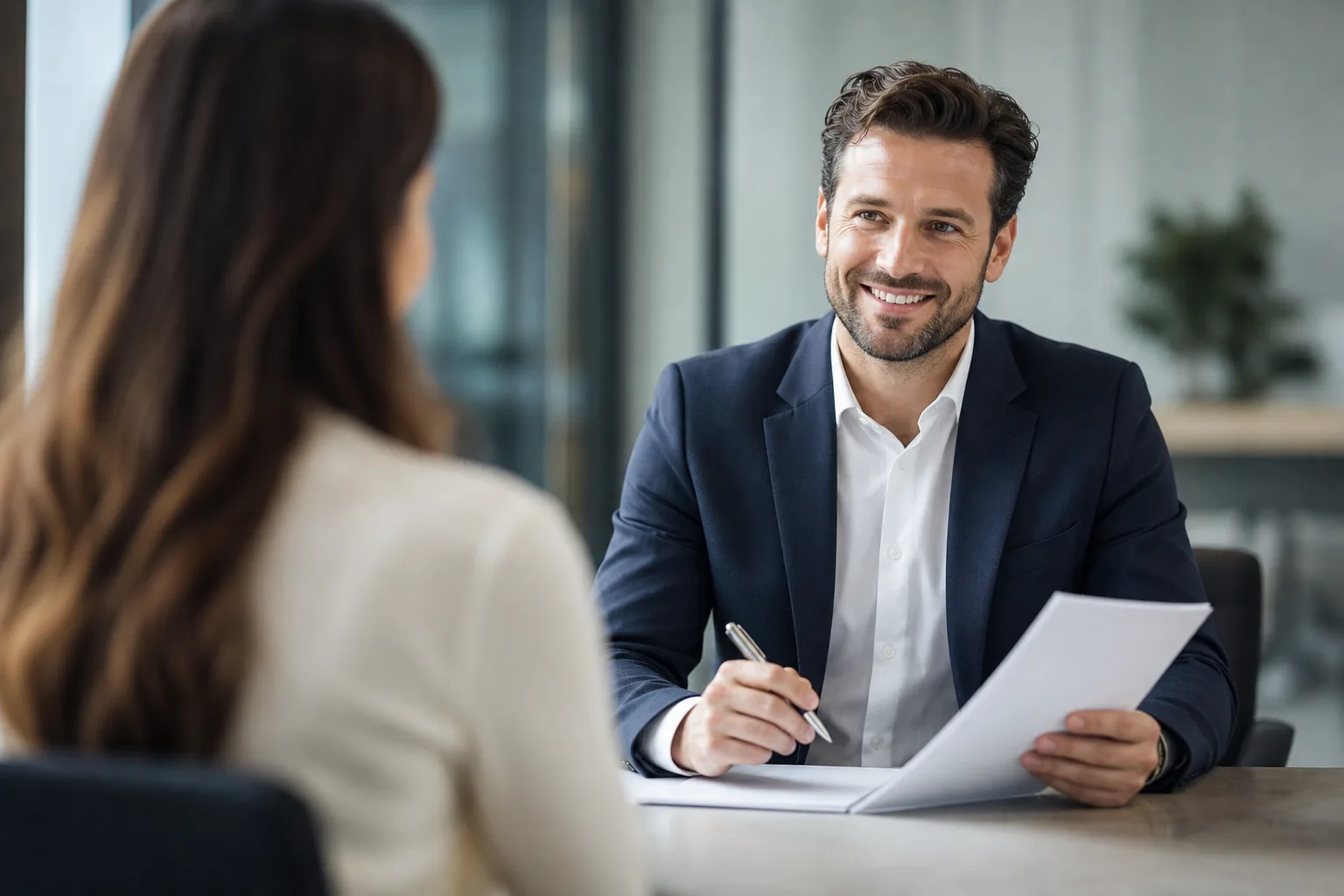 Professional Recruiting intake preview