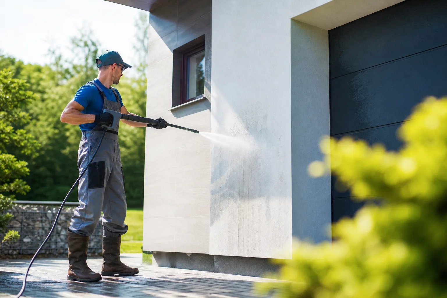 Exterior Cleaning intake for Cleaning Restoration and Remediation
