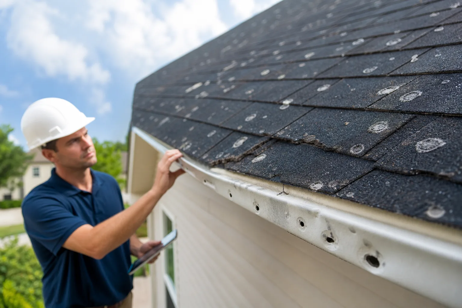 Hail Damage Restoration intake preview