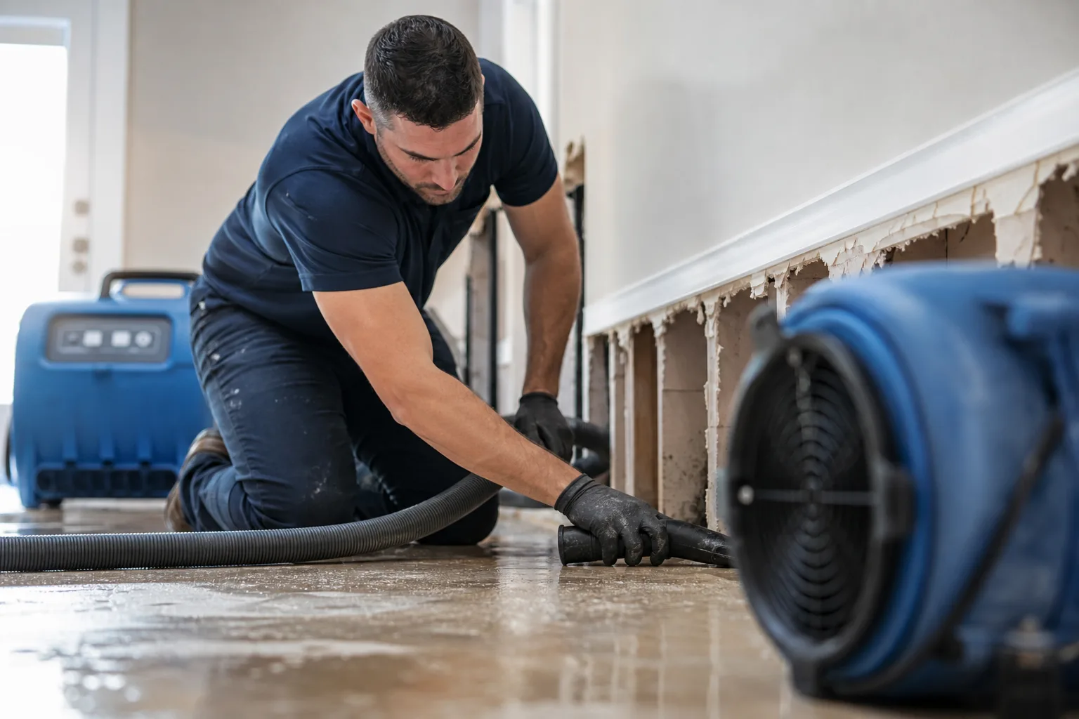 Water Damage Restoration intake for Cleaning Restoration and Remediation