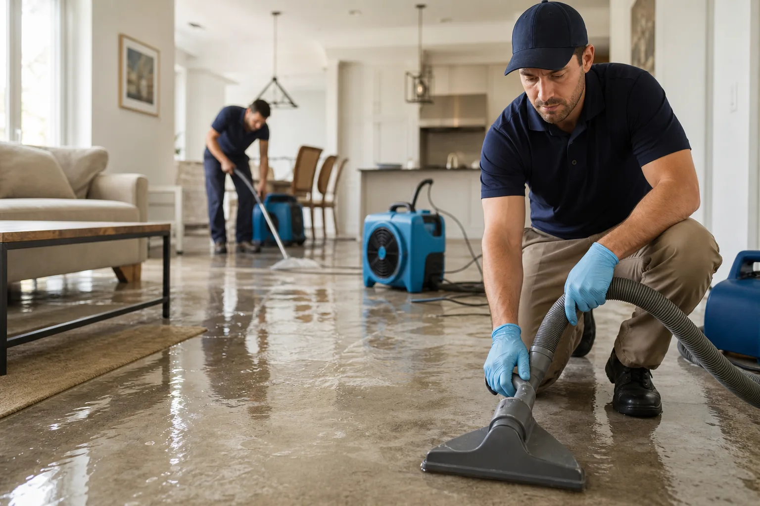 Flood Damage Restoration intake preview