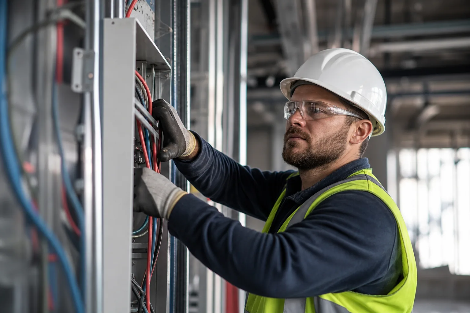 Commercial Electrical intake for Commercial Construction