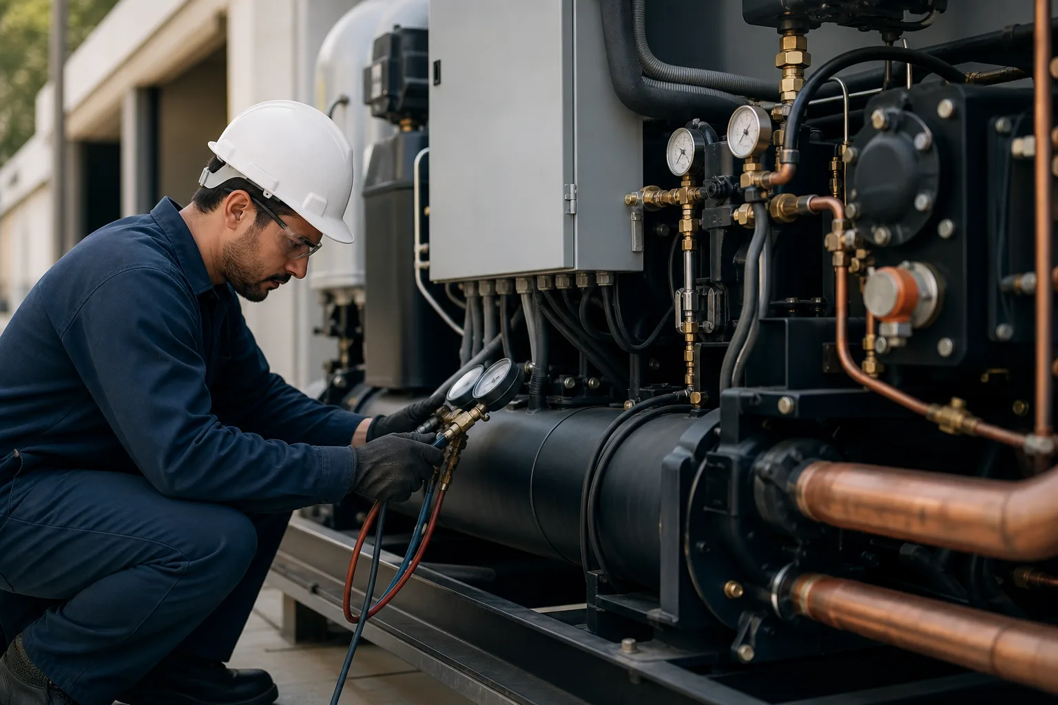 Chiller Service intake preview