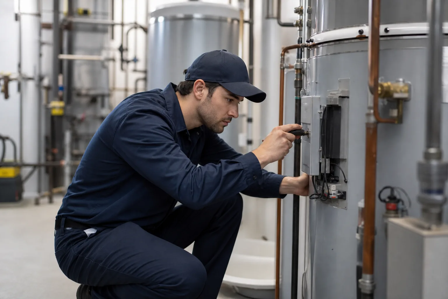 Commercial Water Heater intake preview