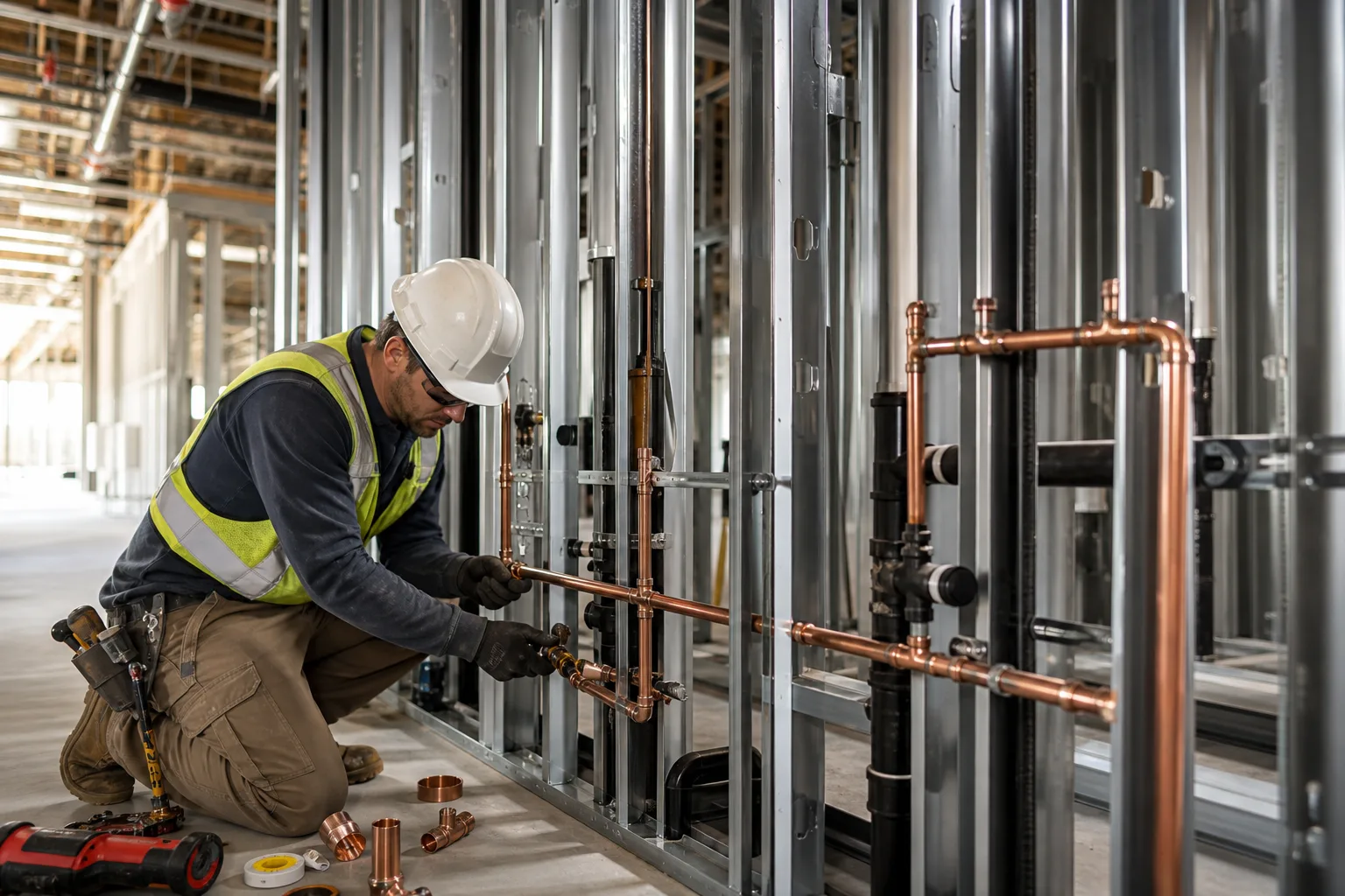 New Construction Plumbing intake preview