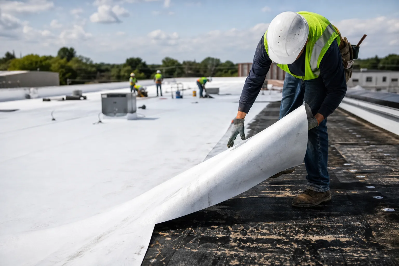 Commercial Roof Replacement intake preview