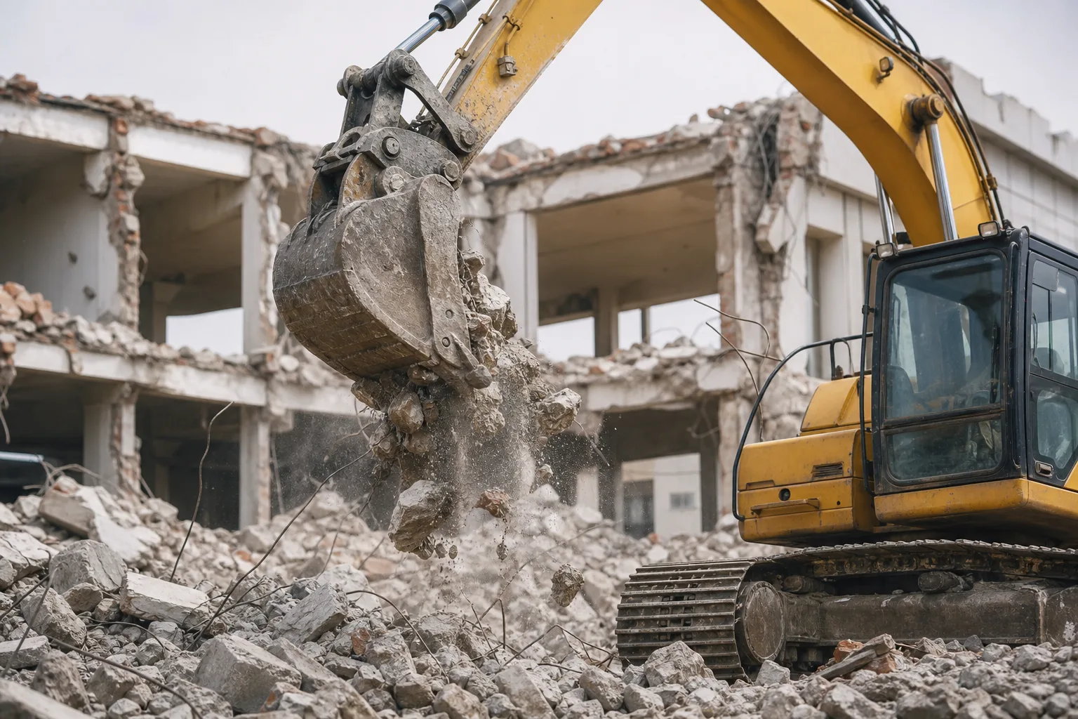 Demolition intake for Commercial Construction