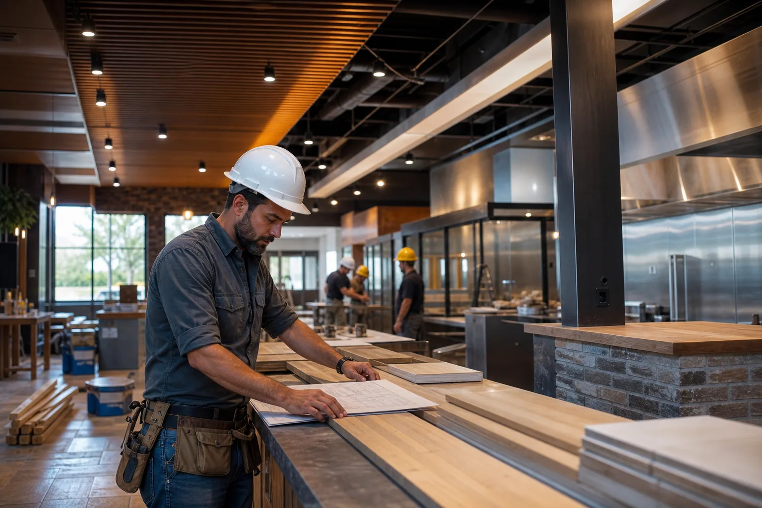 Restaurant Construction intake preview