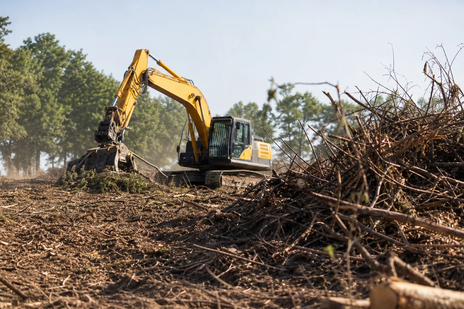 Site Clearing intake preview