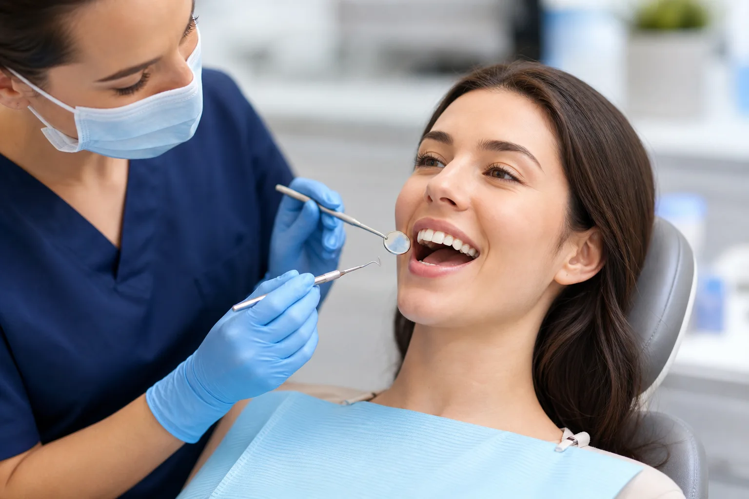 Routine Dental Cleaning intake preview