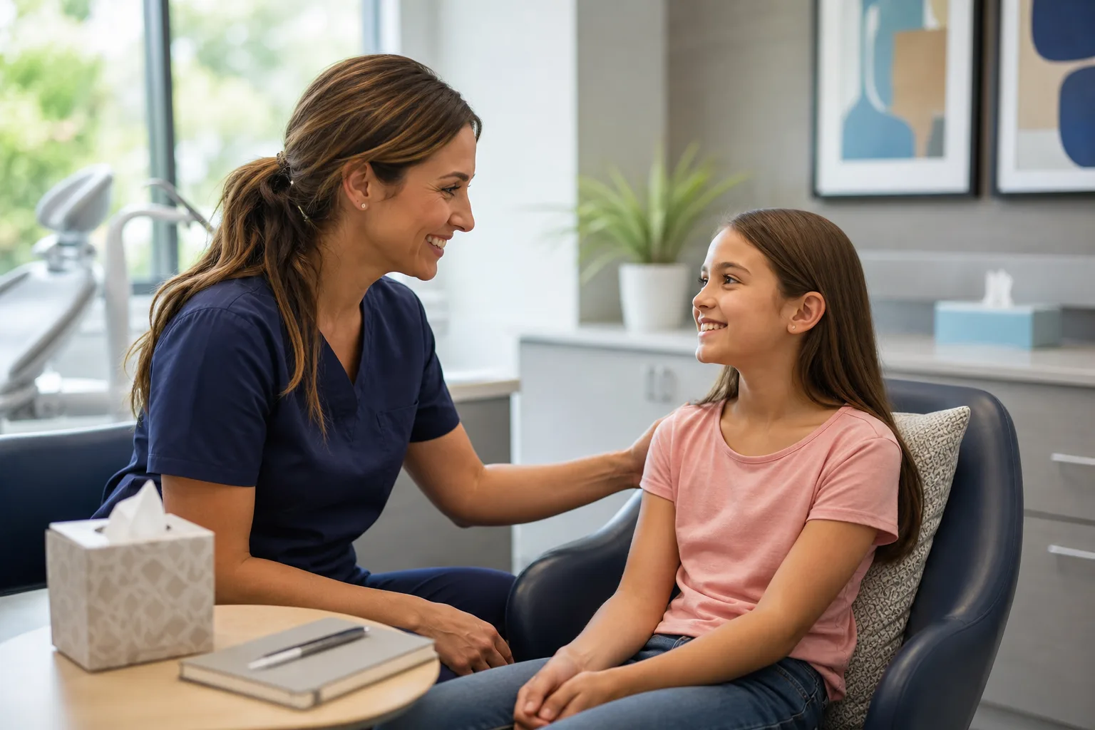 Child Dental Cleaning intake preview