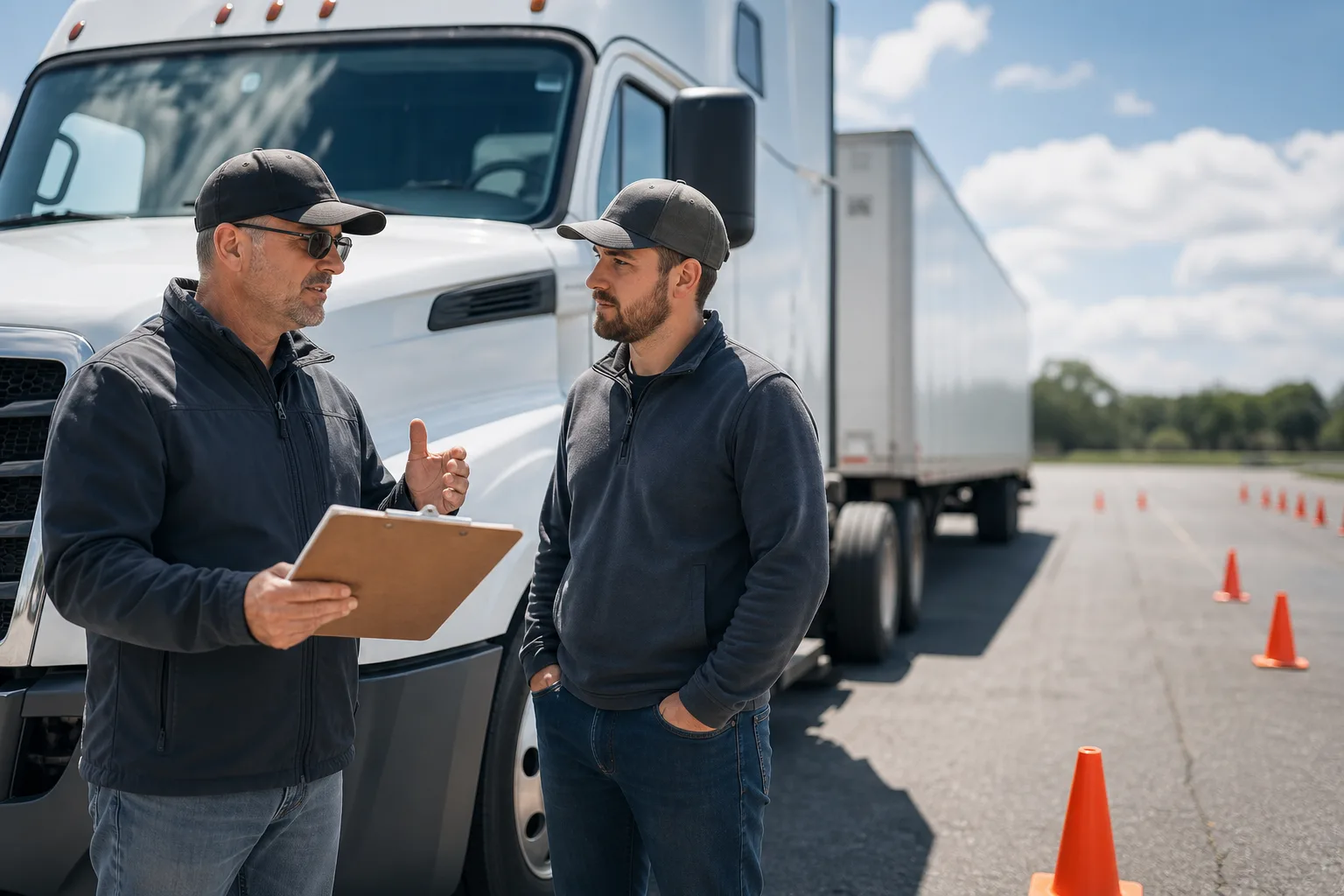 Commercial Driver Training intake preview