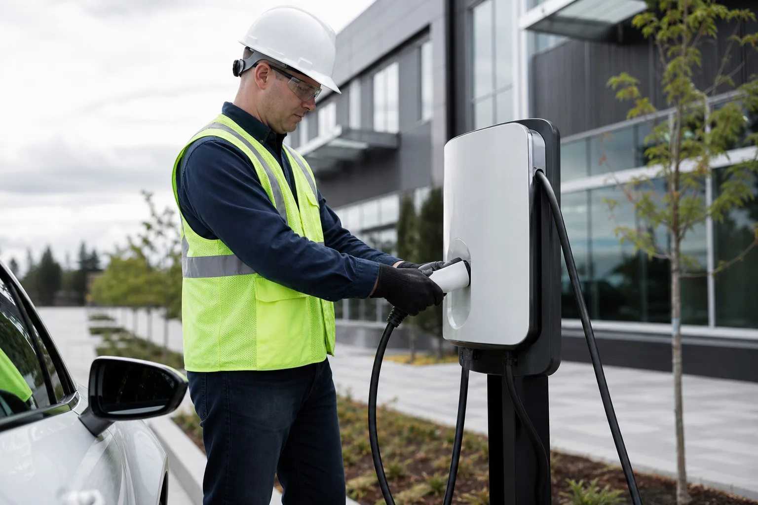 Commercial EV Charger Installation intake preview