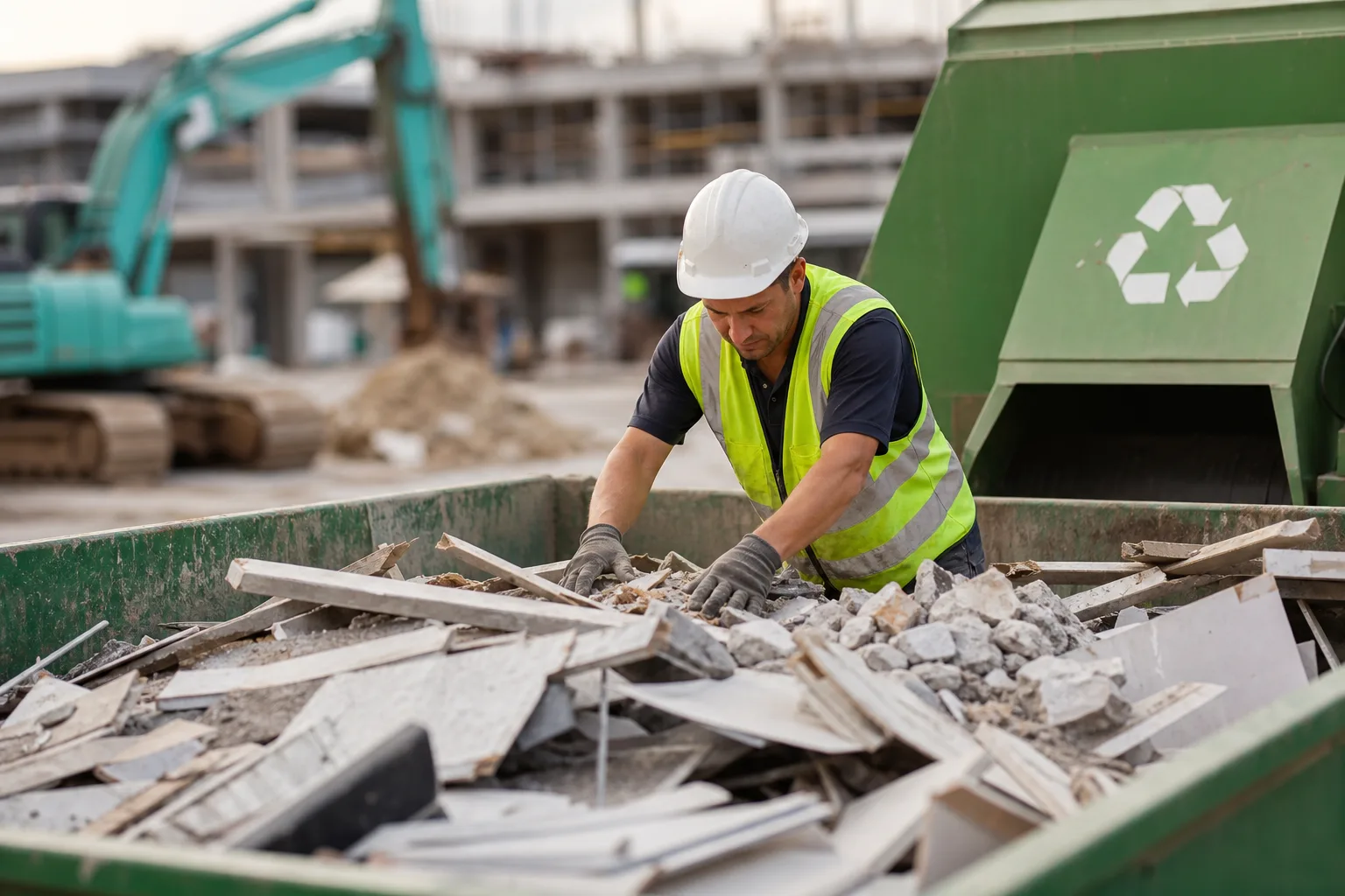 Construction Waste Recycling intake preview