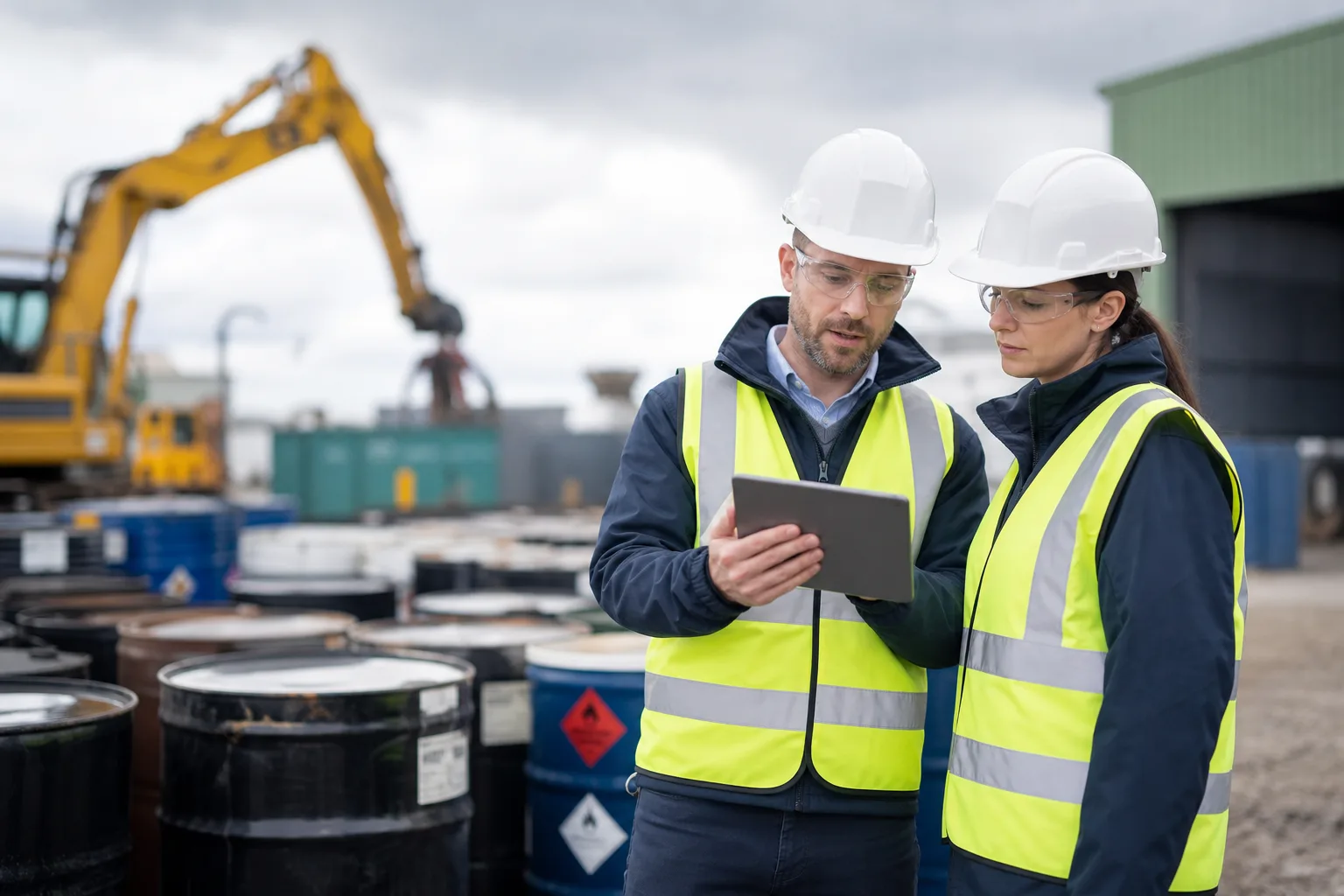 Hazardous Waste Coordination intake preview