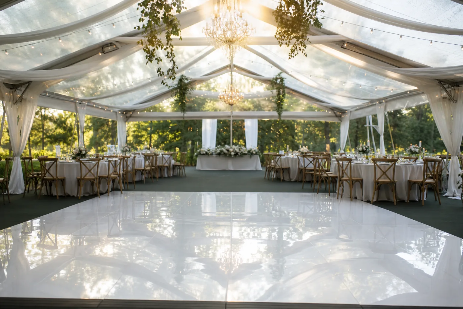 Dance Floor Rental intake preview