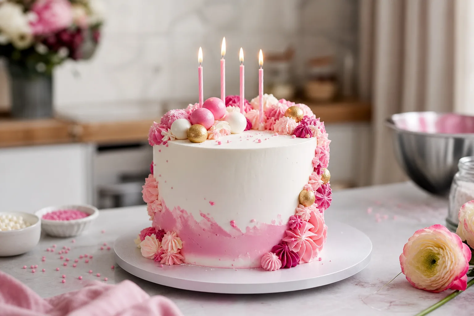 Custom Birthday Cake intake preview