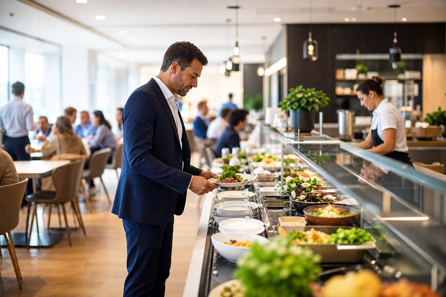 Corporate Cafeteria Management intake preview