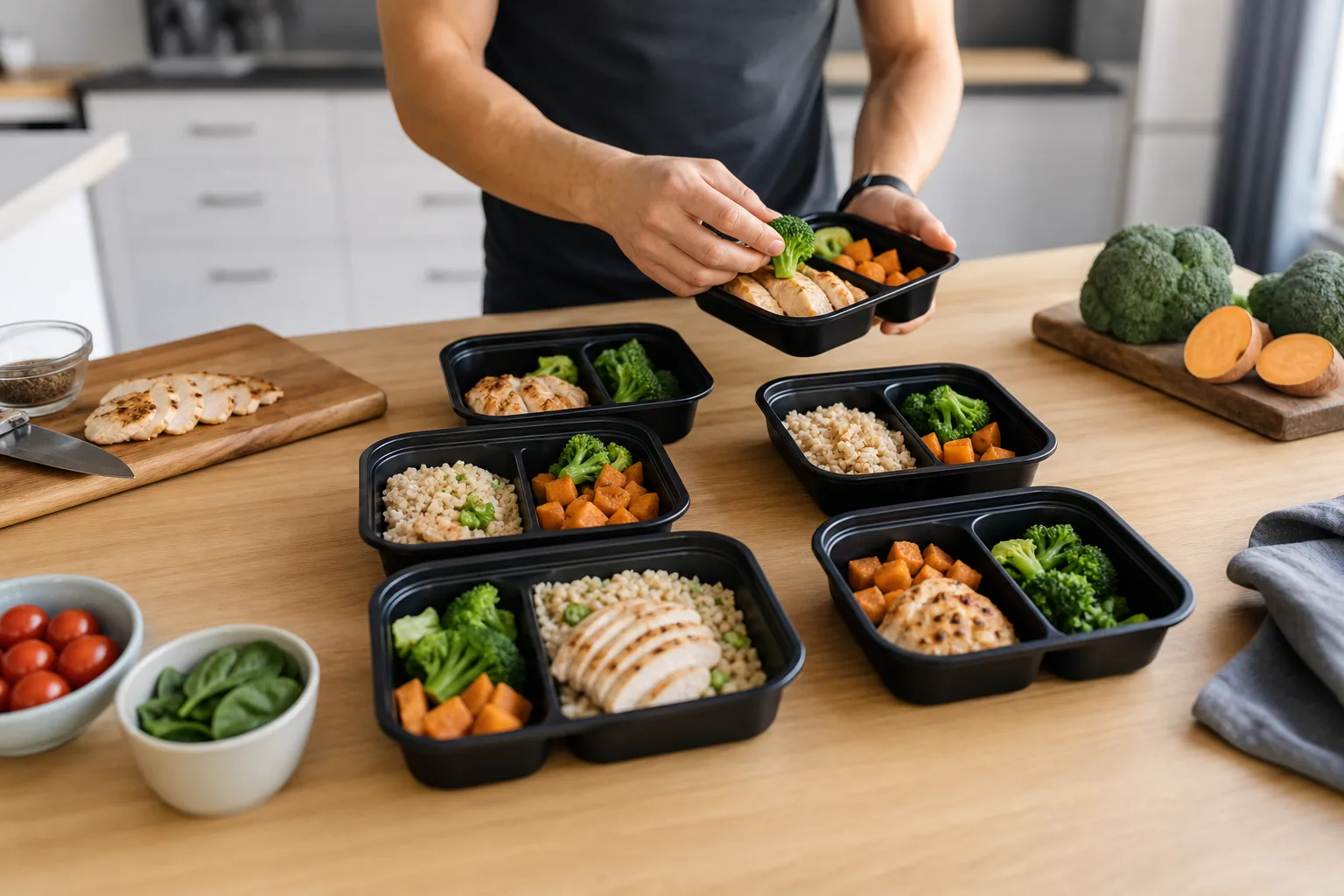 Fitness Meal Prep intake preview