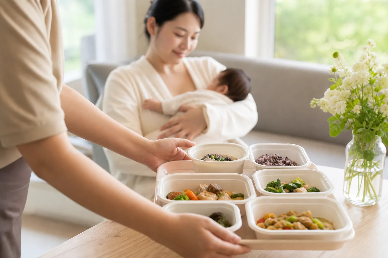 Postpartum Meal Service intake preview