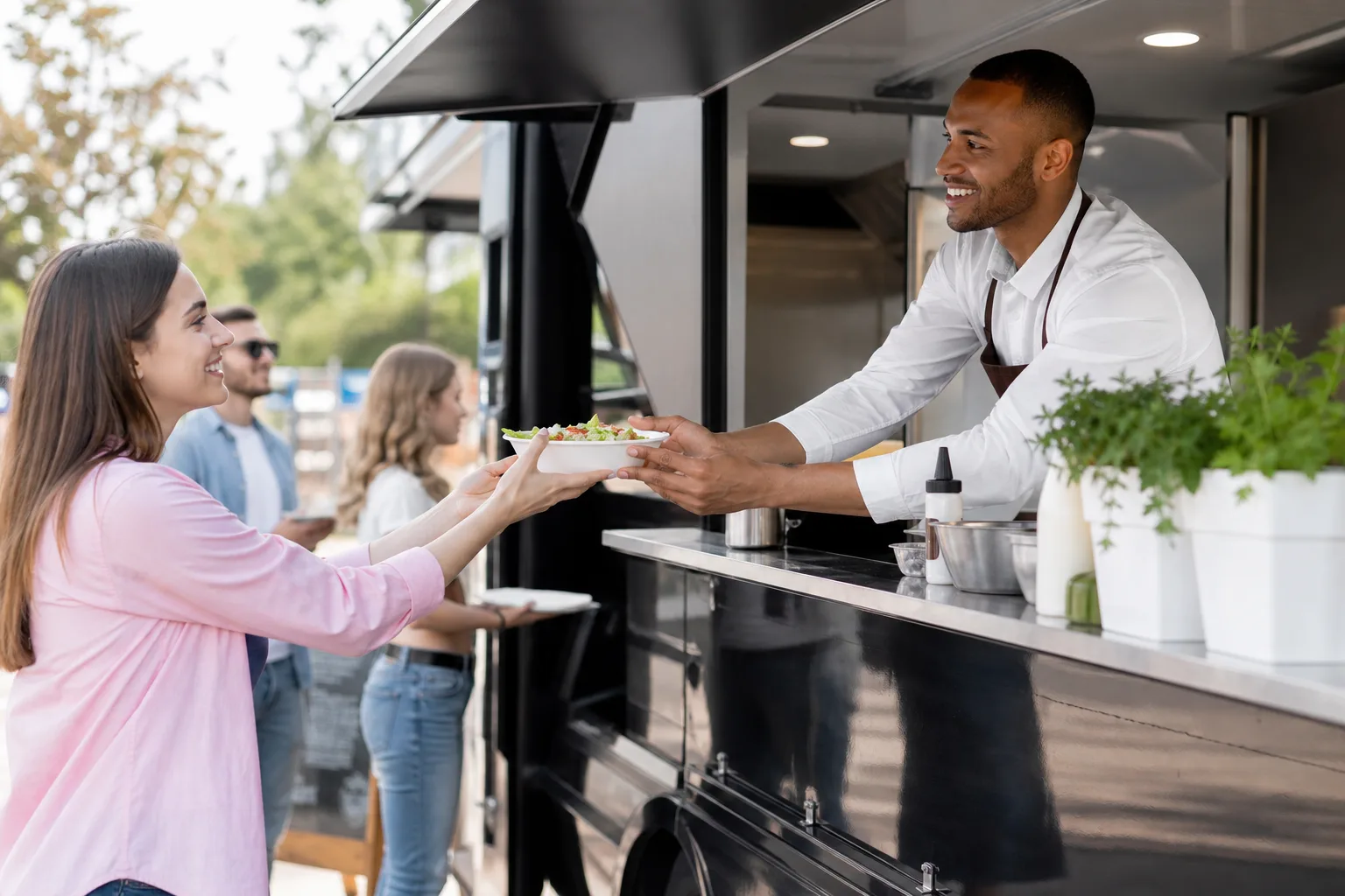 Mobile Food Services intake for Food and Catering