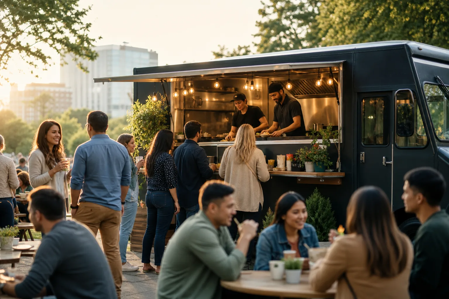 Food Truck Catering intake preview