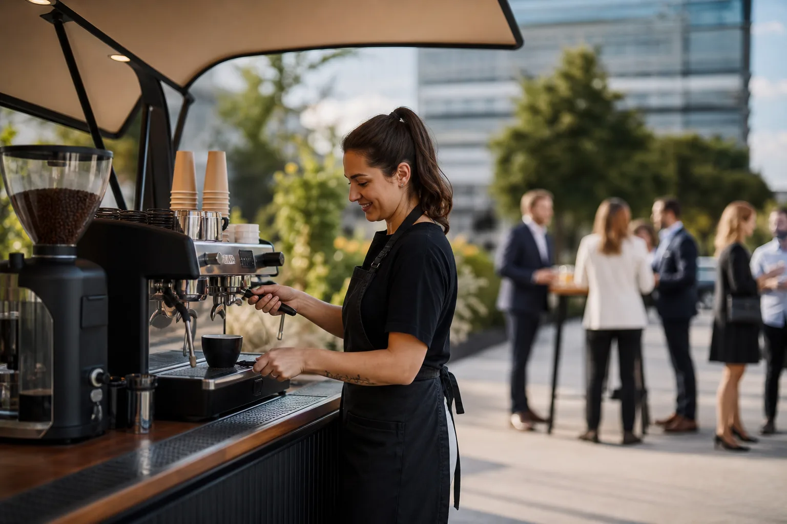 Mobile Coffee Bar intake preview