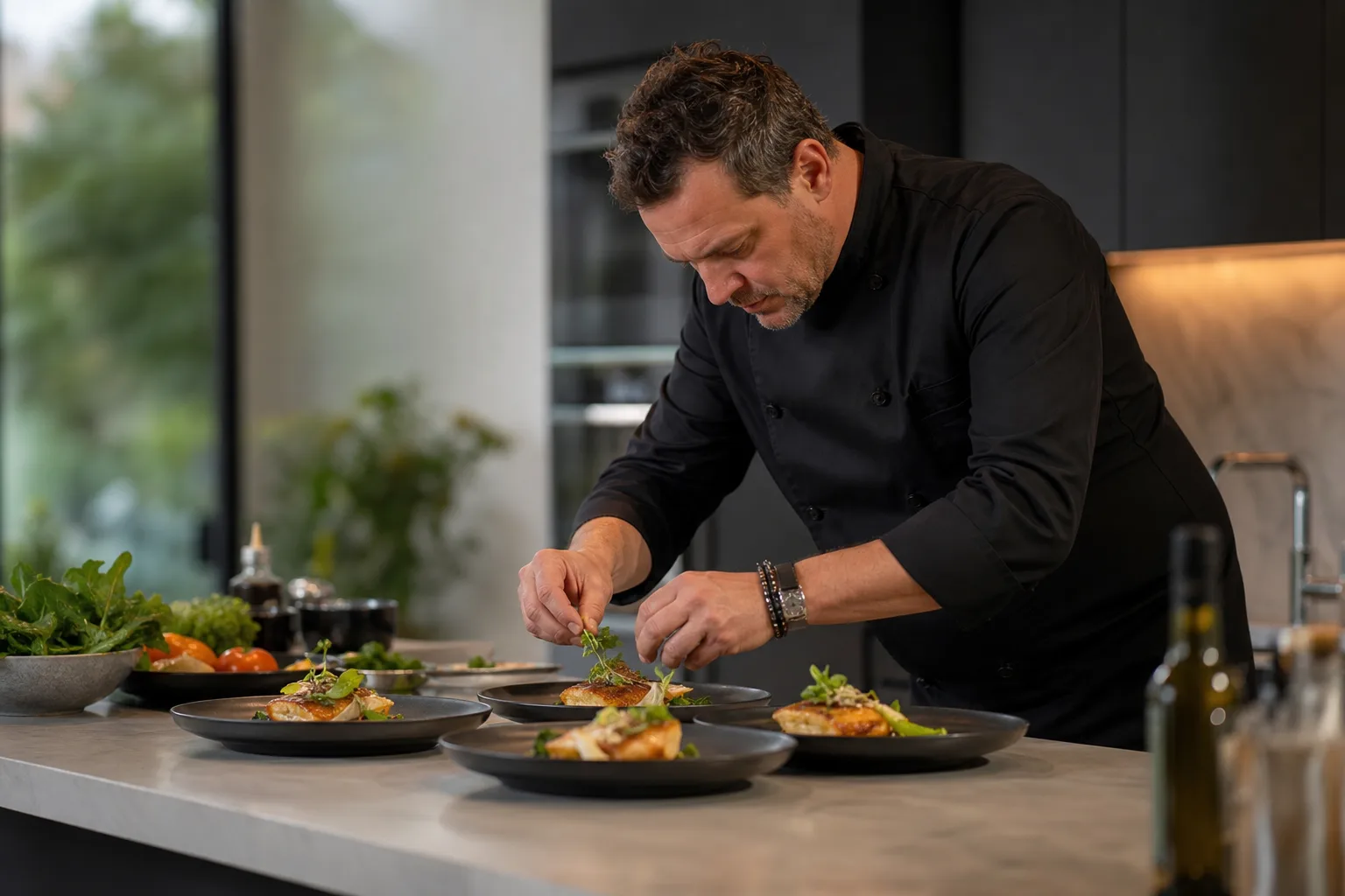 Private Chef intake for Food and Catering