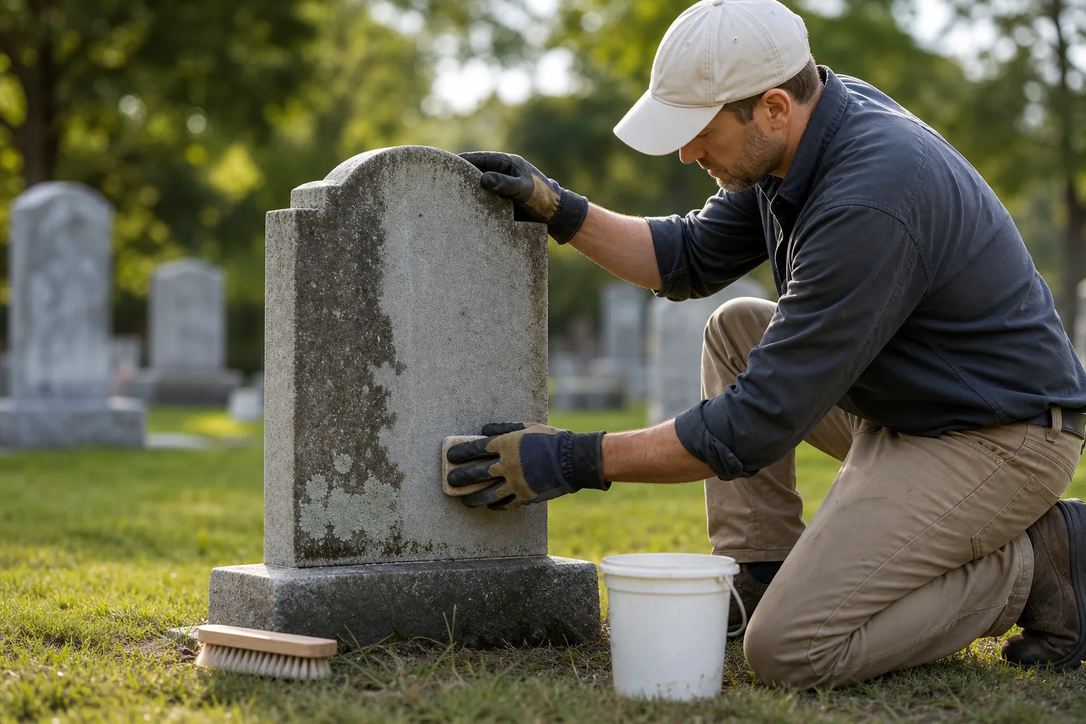 Grave Marker Restoration intake preview