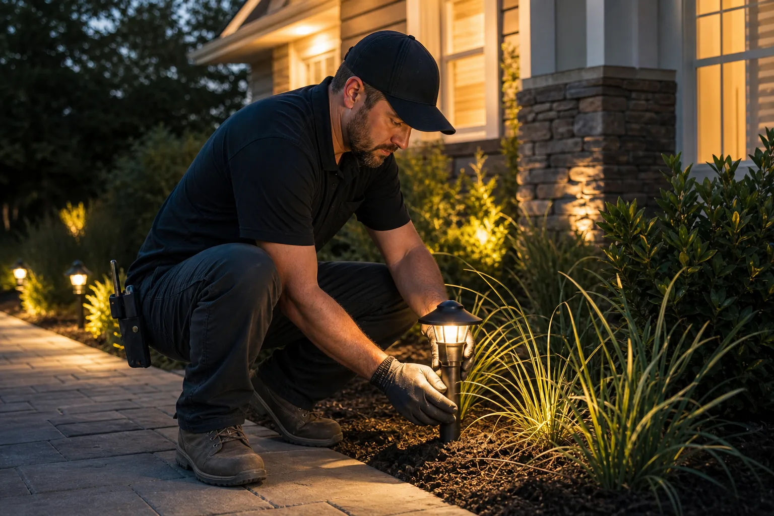 Exterior Lighting Installation intake preview