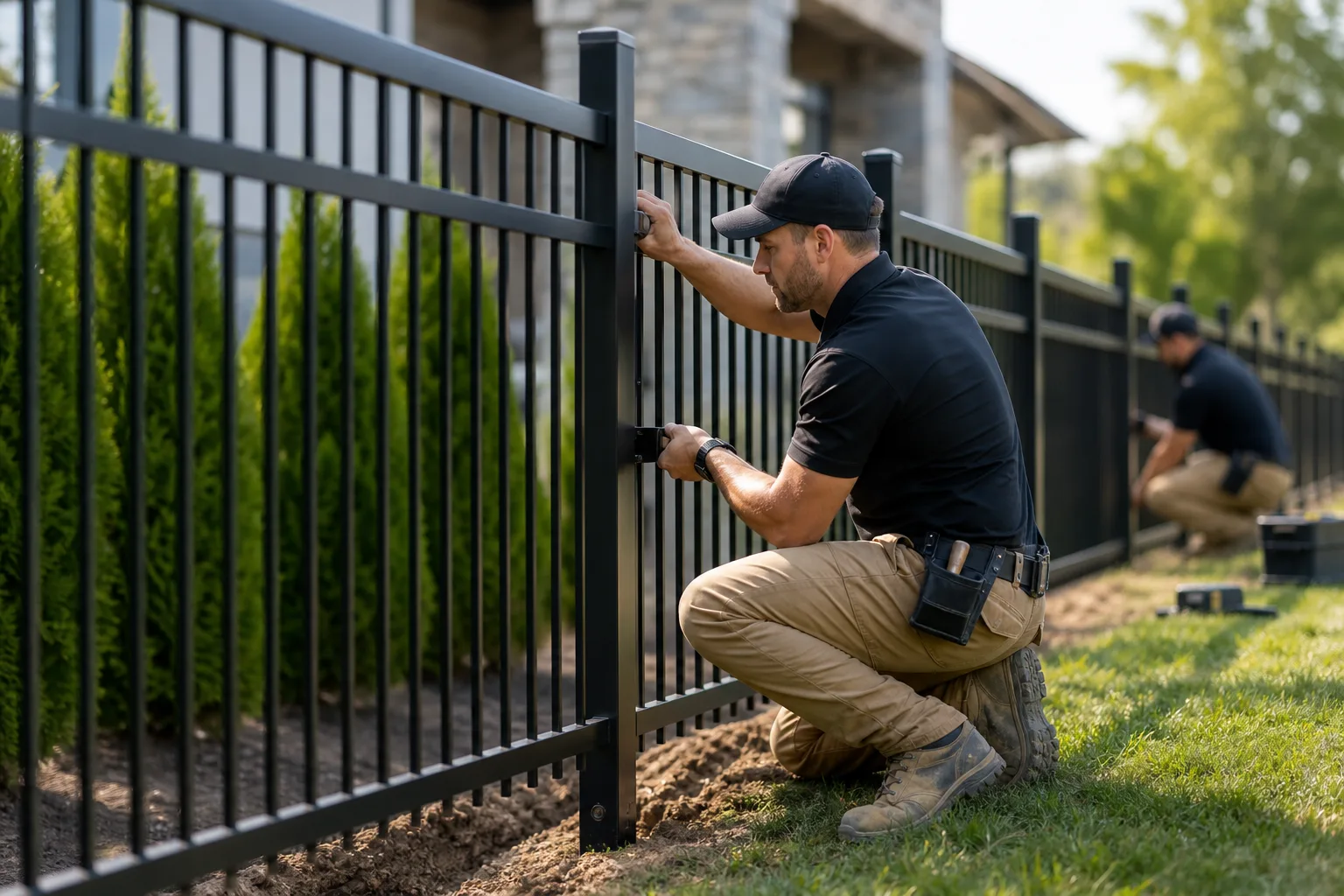 Aluminum Fence Installation intake preview