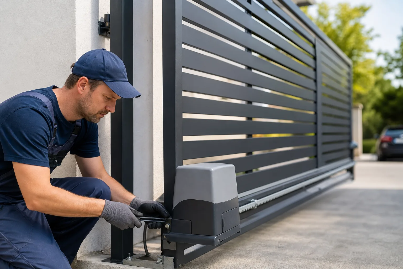 Automatic Gate Installation intake preview