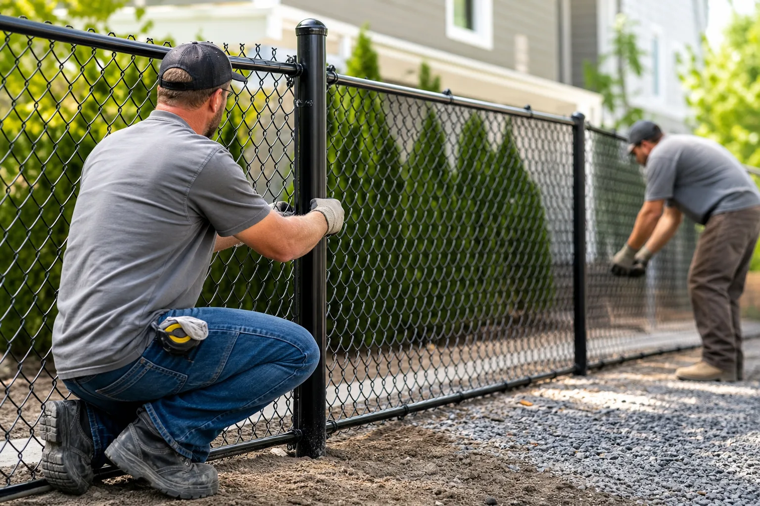 Chain-Link Fence Installation intake preview