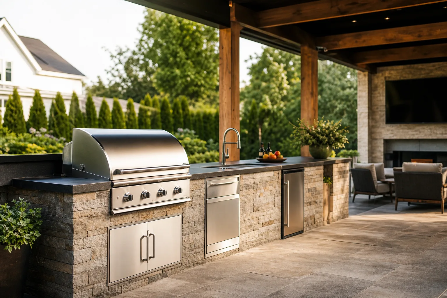 Outdoor Kitchen Installation intake preview