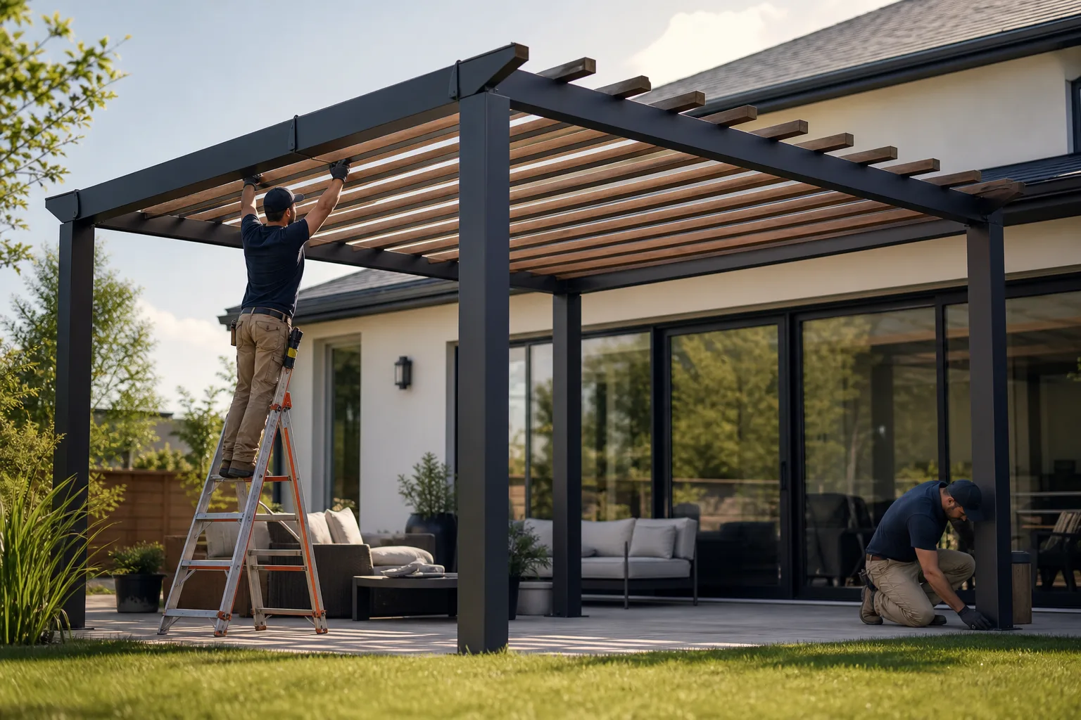 Pergola Installation intake preview