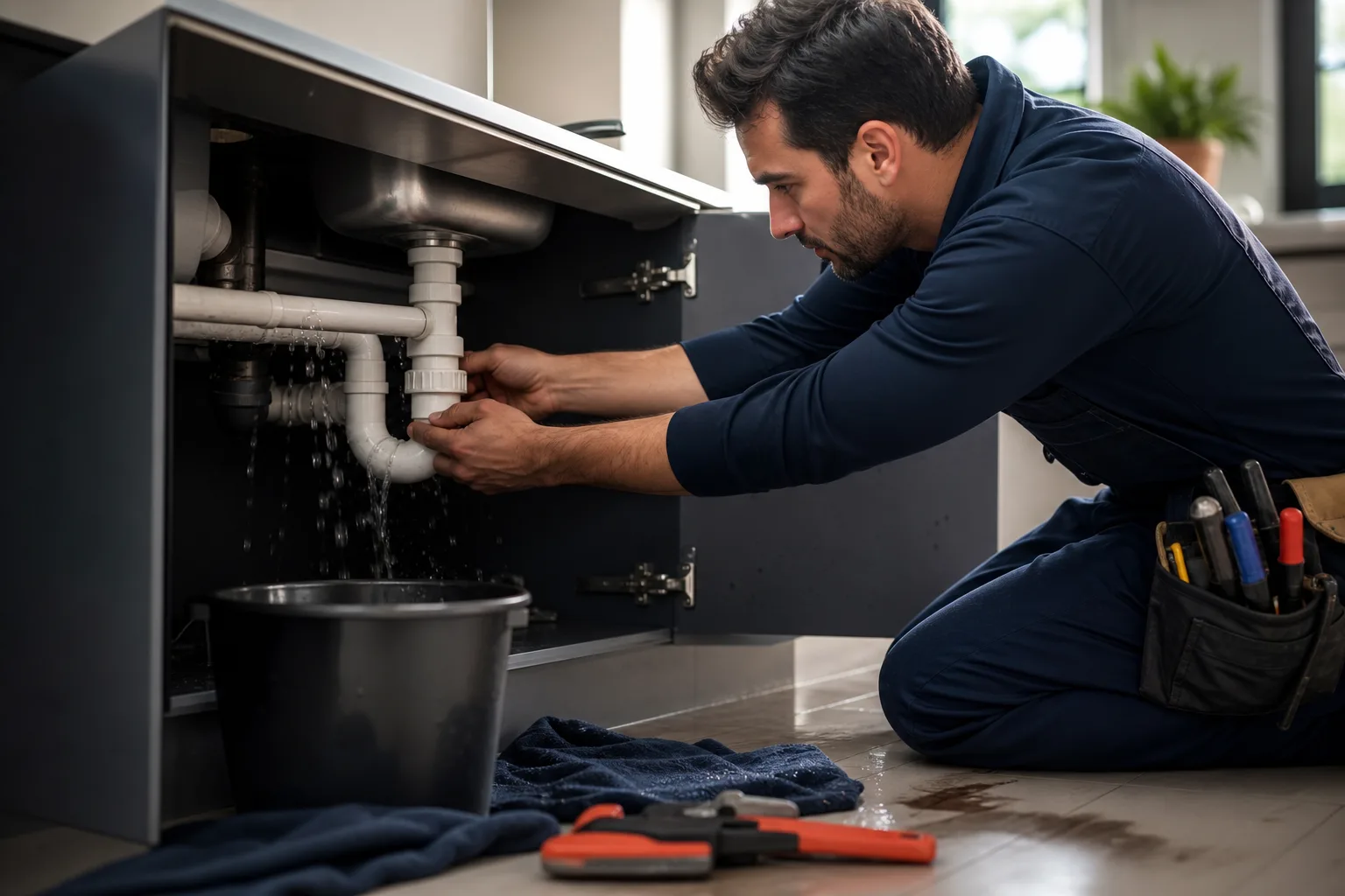Emergency Plumbing intake preview