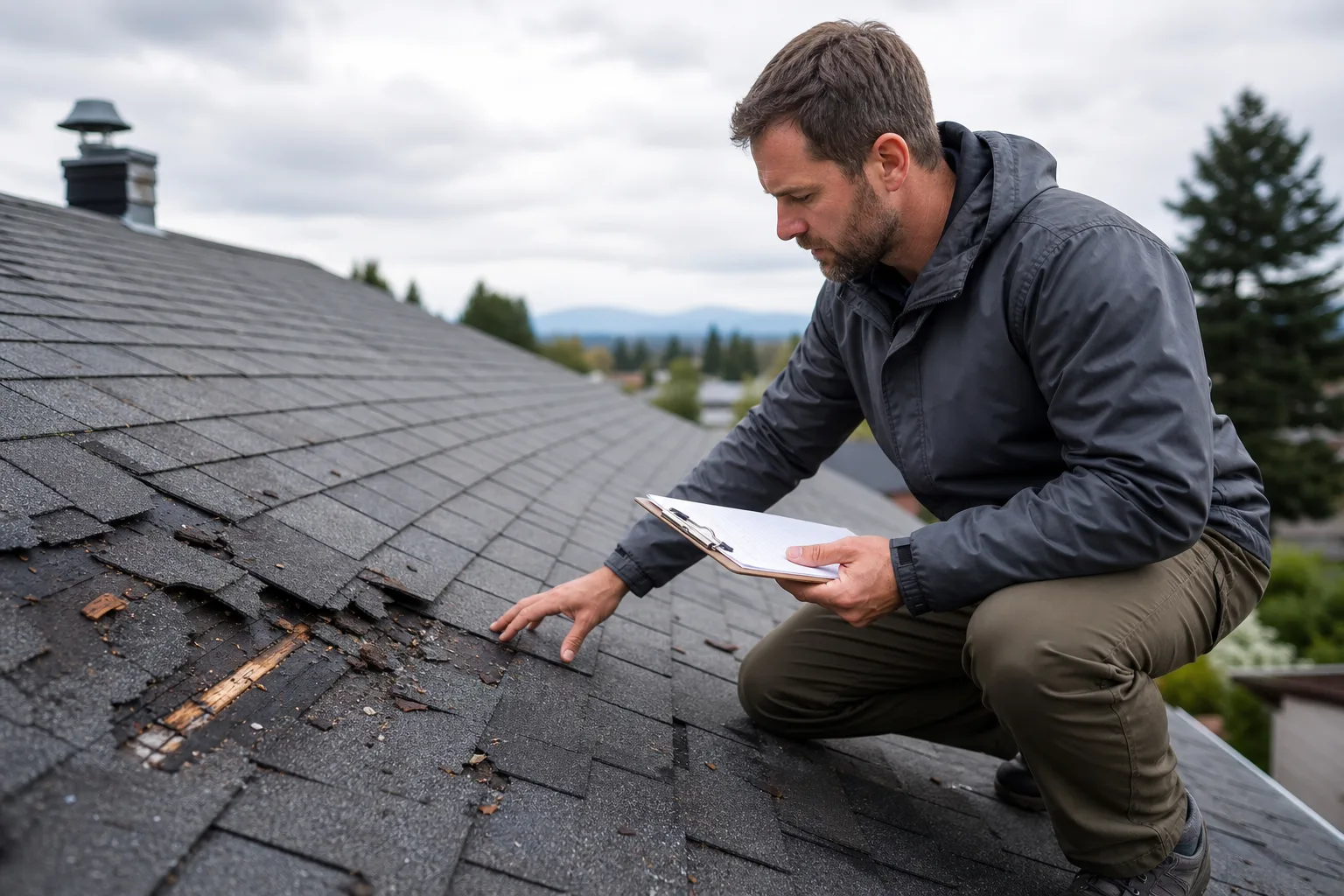 Storm Damage Roofing intake preview