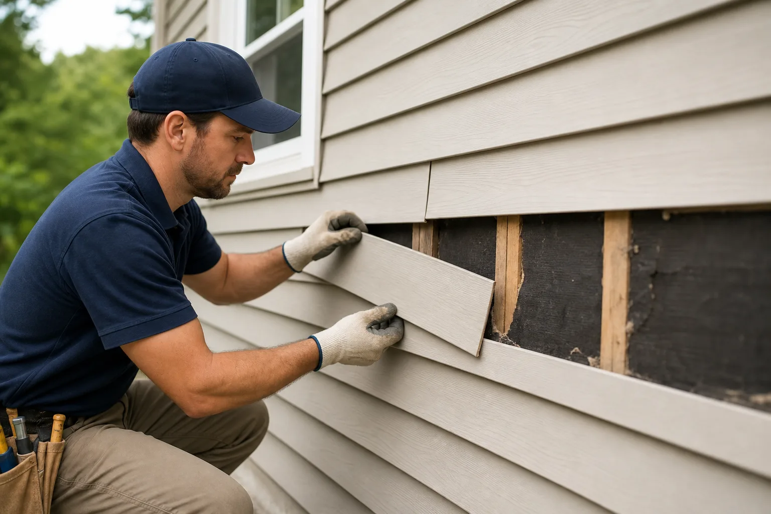 Siding Repair intake preview