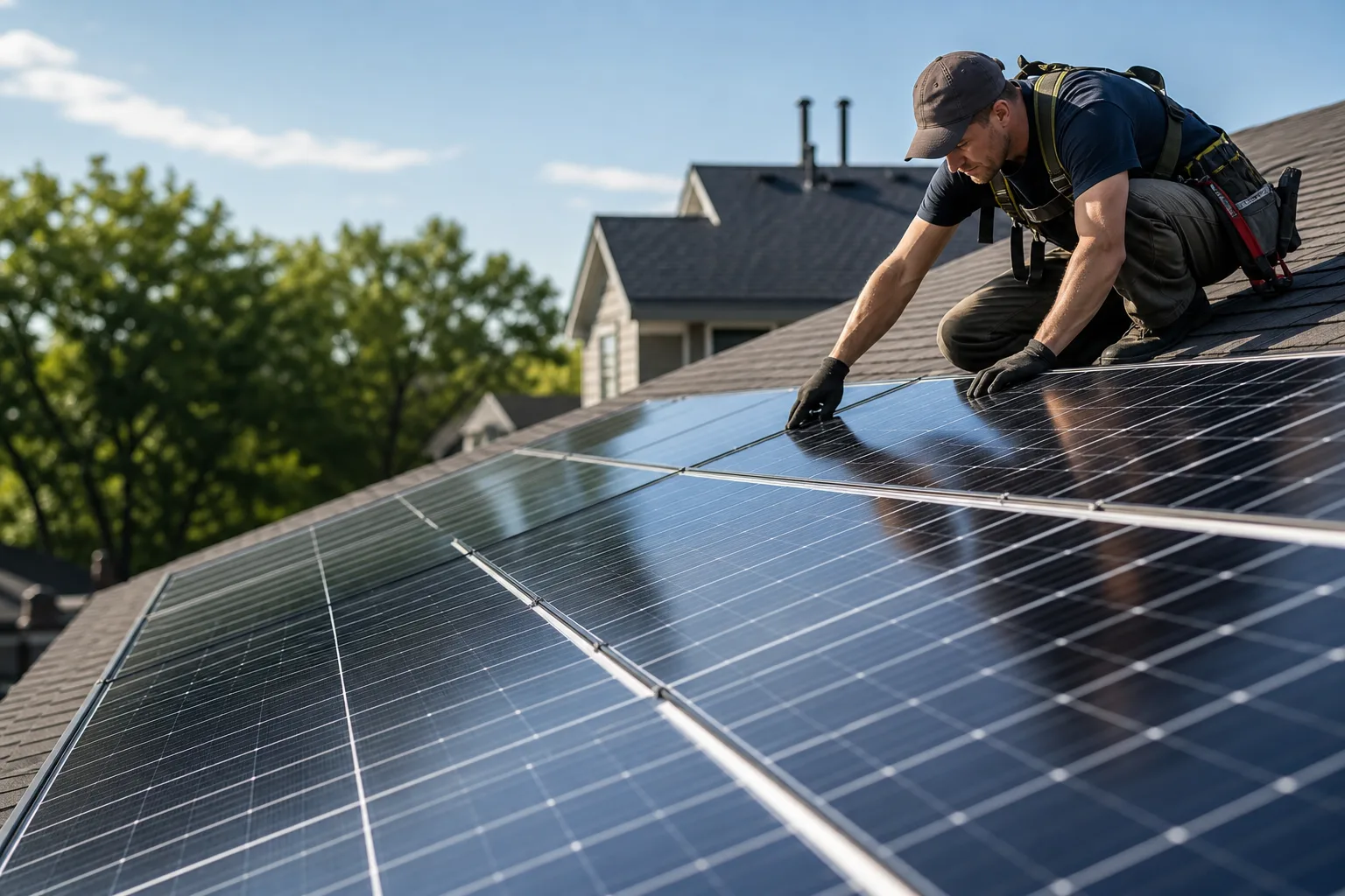 Residential Solar Installation intake preview