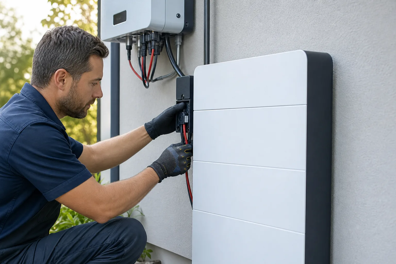 Solar Battery Installation intake preview