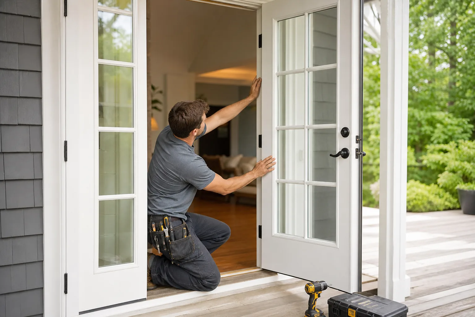 French Door Installation intake preview