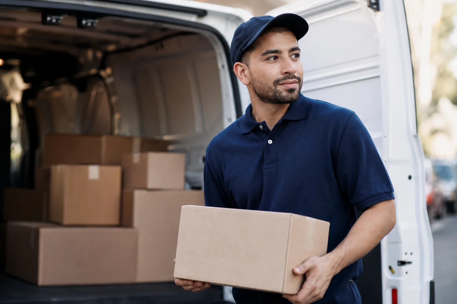 Courier and Delivery intake for Logistics and Transportation