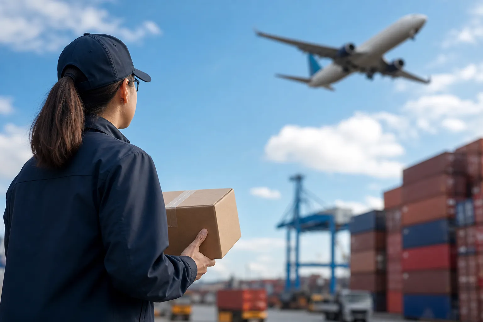 International Parcel Shipping intake preview